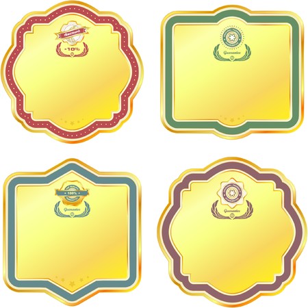 Label set  for sale  のイラスト素材