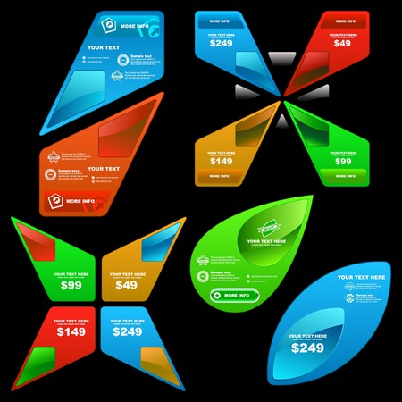 Set of design elements for sale. Great collection.のイラスト素材