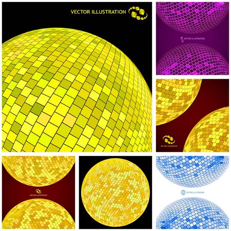 Vector creative background. Great collection.のイラスト素材