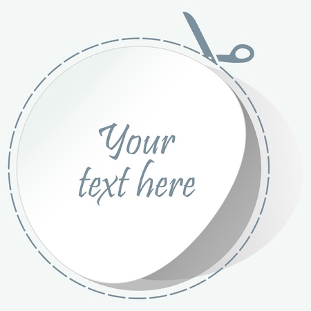 Sticker. Vector illustration.のイラスト素材