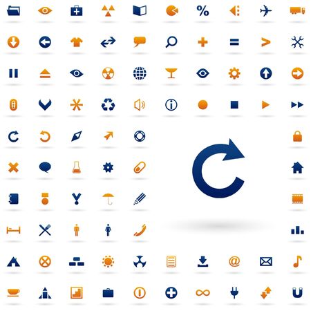 Vector beautiful icon set  のイラスト素材