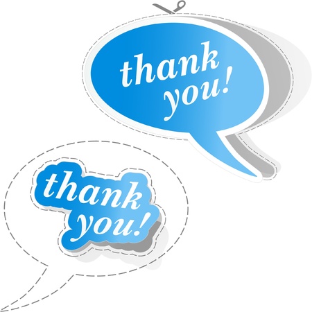 THANK YOU. のイラスト素材