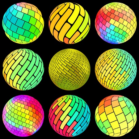 Abstract globe.のイラスト素材