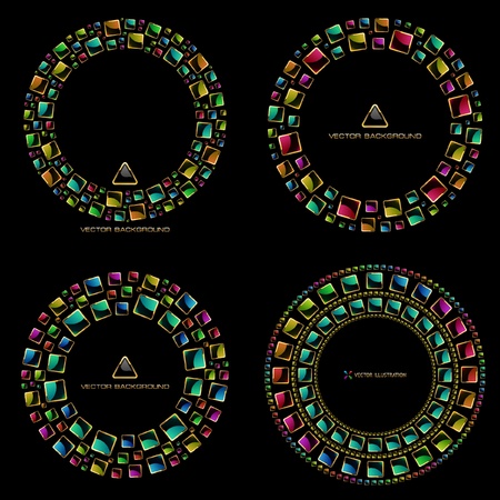 Colorful abstract background.   のイラスト素材