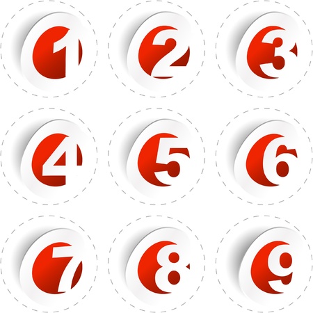 Numbers.のイラスト素材