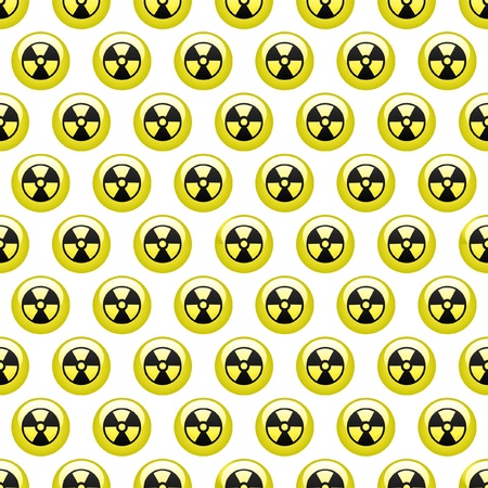 Seamless pattern with alert symbol. Vector illustration.  のイラスト素材