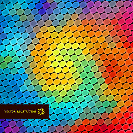 Abstract mosaic background.  のイラスト素材