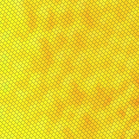 Vector golden mosaic. Abstract background.  のイラスト素材