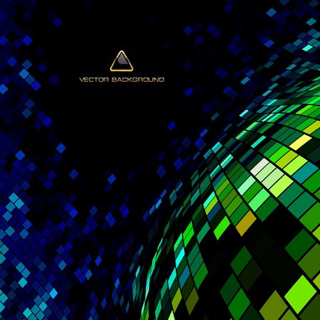 Abstract mosaic background.  のイラスト素材