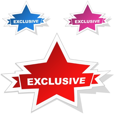 Exclusive vector emblem.  のイラスト素材