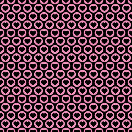 Seamless background with heart.   のイラスト素材