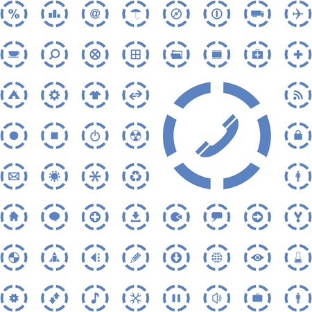 Icon set.のイラスト素材