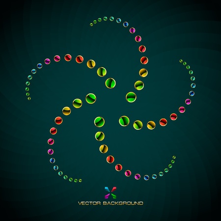 Colorful abstract background.  のイラスト素材