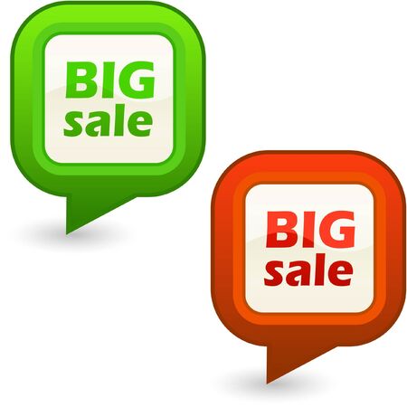 BIG SALE. Design element set for sale.  のイラスト素材