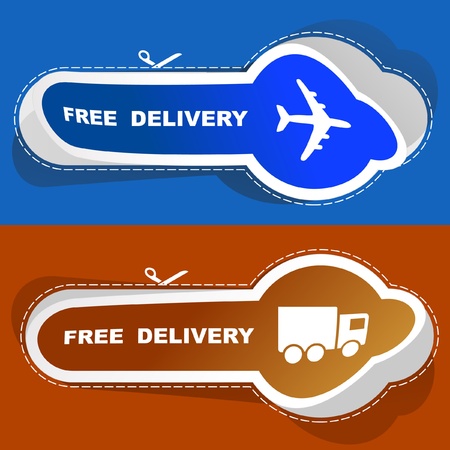 Free delivery element set for sale    のイラスト素材