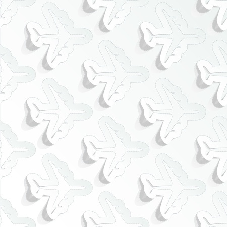 Aircraft. Seamless pattern.のイラスト素材