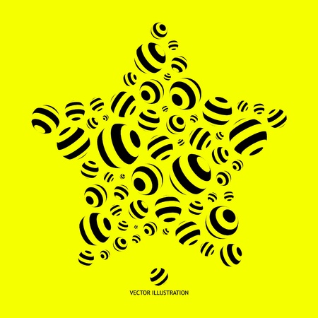 Abstract background with circle elements.  のイラスト素材