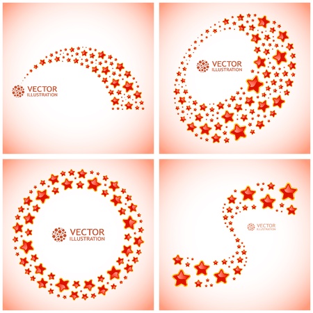 Stars  Abstract illustration のイラスト素材