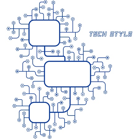 Abstract scheme のイラスト素材