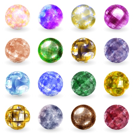 Jewel set  Vector illustration  のイラスト素材