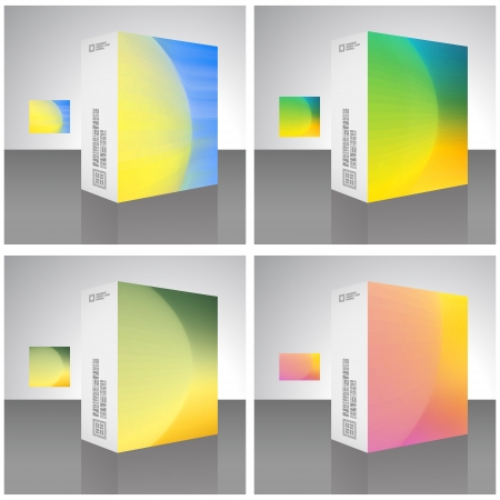 Packaging box のイラスト素材