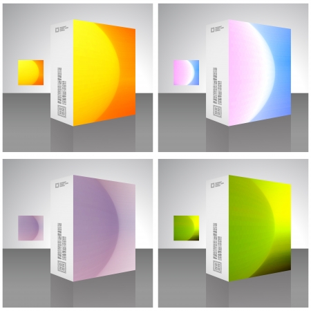 Packaging box のイラスト素材