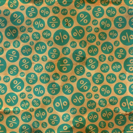 Percent  Seamless pattern のイラスト素材