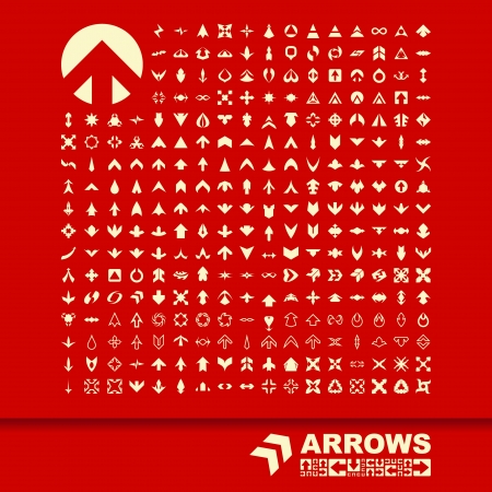 Arrows  GREAT COLLECTION のイラスト素材