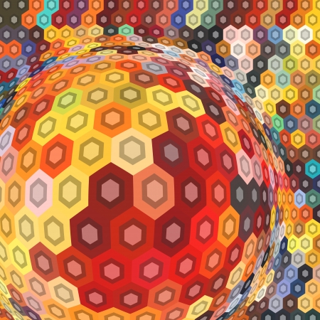 Abstract mosaic backgroundのイラスト素材