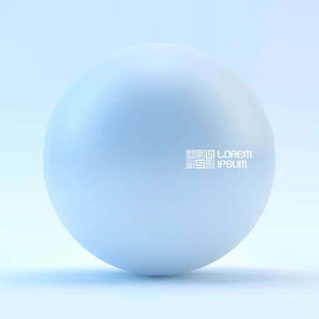 3D illustration のイラスト素材