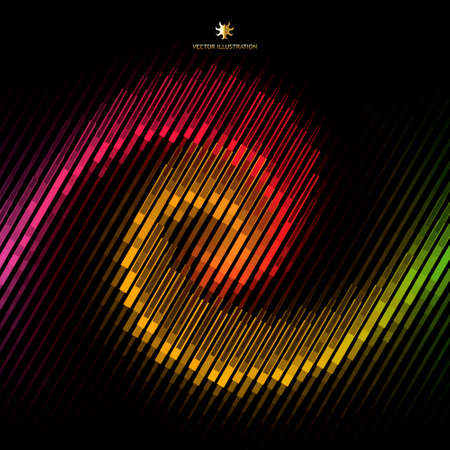 Abstract mosaic background. Vector illustration. のイラスト素材
