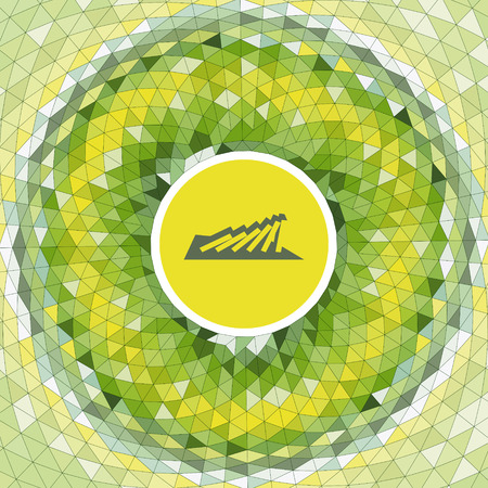 Abstract geometric background. Mosaic. Vector illustration. Can be used for wallpaper, web page background, web banners.のイラスト素材