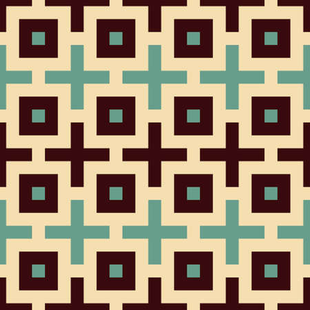 Seamless geometric background. Mosaic. Abstract vector Illustration. Can be used for wallpaper, web page background, book cover.のイラスト素材