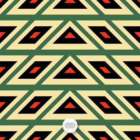 Seamless geometric background. Mosaic. Abstract vector Illustration. Can be used for wallpaper, web page background, book cover.のイラスト素材