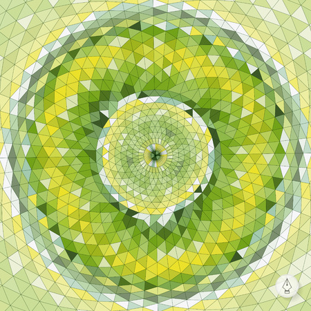 Abstract geometric background of Mosaicのイラスト素材