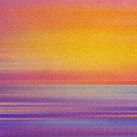 Vintage background with sunset. Abstract vector illustration. Can be used for wallpaper, web page background, web banners.のイラスト素材