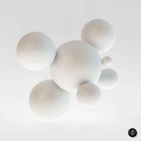 3d vector illustration. Can be used for presentations, web design.のイラスト素材