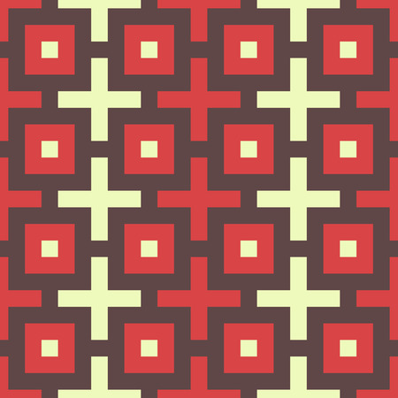 Seamless geometric background. Mosaic. Abstract vector Illustration. Can be used for wallpaper, web page background, book cover.のイラスト素材