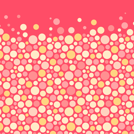 Abstract background with color circles. Vector illustration. Can be used as background for your business presentation.のイラスト素材