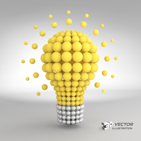 Light bulb Idea concept.のイラスト素材