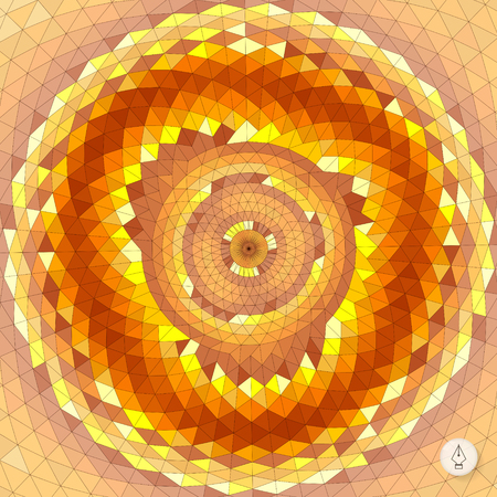 Abstract Geometric Background. Mosaic. Vector Illustration. Can Be Used For Banner, Flyer, Book Cover And Poster.のイラスト素材