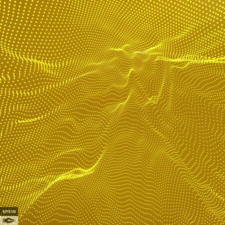 Grid Background 3d Illustration. のイラスト素材