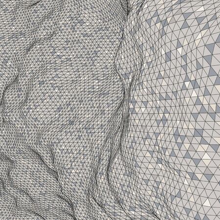 Colorful Mosaic Background. Polygonal Vector Illustration.