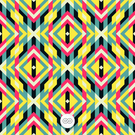 Seamless geometric background. Mosaic. Abstract vector Illustration. Can be used for wallpaper, web page background, book cover.のイラスト素材