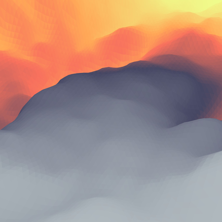 Lava. Abstract background. Modern pattern. Vector Illustration For Your Design.のイラスト素材