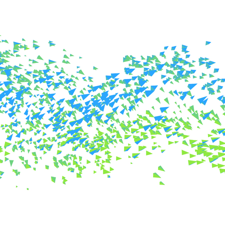 Abstract Dynamic Background. Science and Connection Concept. Vector Illustration.のイラスト素材