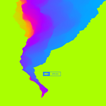 3D Abstract Background. Dynamic Effect. Futuristic Technology Style. Motion Vector Illustration.のイラスト素材