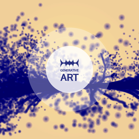 Abstract ink background. Paint splatter background. Vector illustration.のイラスト素材