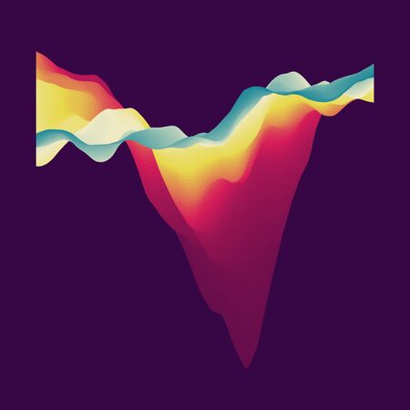 Abstract Background. Dynamic Effect. Futuristic Technology Style. Motion Vector Illustration.のイラスト素材