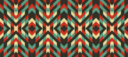 Seamless mosaic pattern. Geometric background. Vector Illustration. Collection for design.のイラスト素材